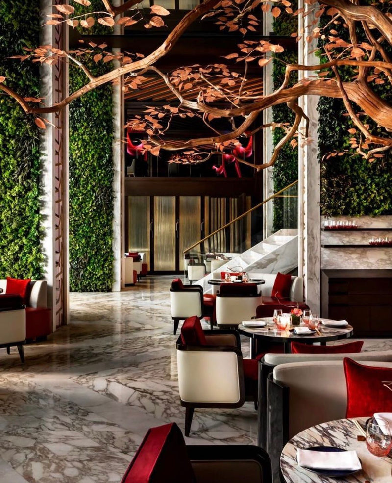 Preserved Green Wall - Ling ling Restaurant, Royal Atlantis