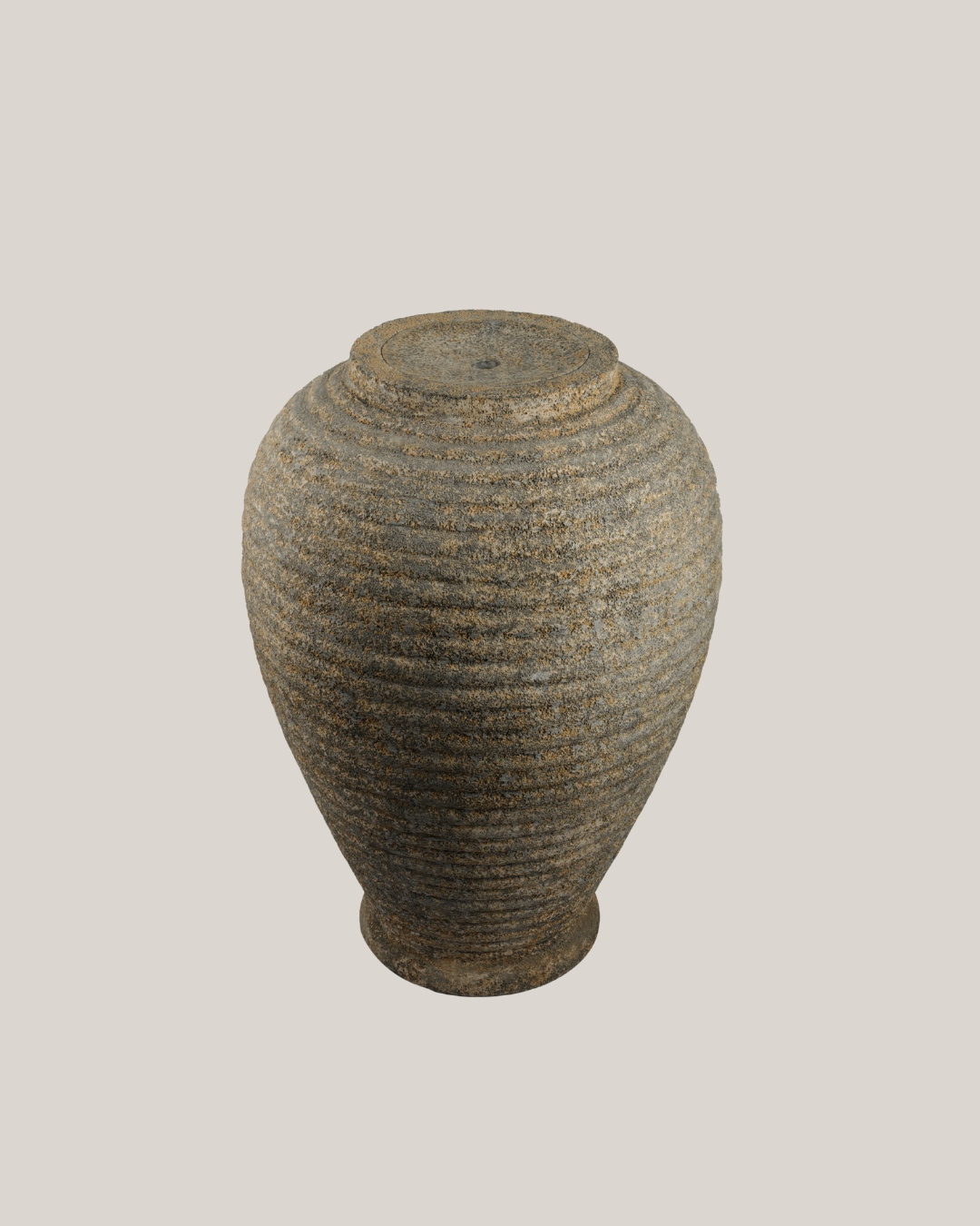 Alibaba Ribbed Antique Polystone