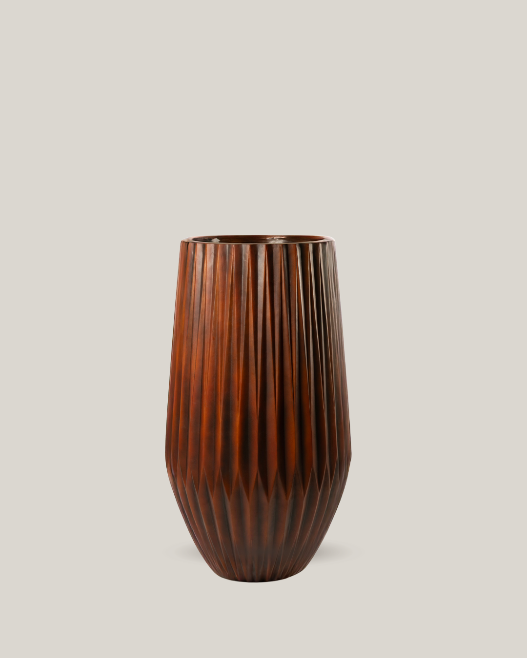 Redrop Quill Planter – Wood Look