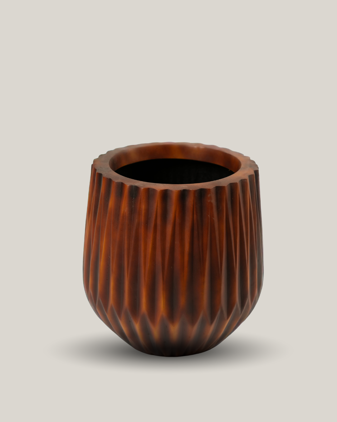 Redrop Quill Planter – Wood Look