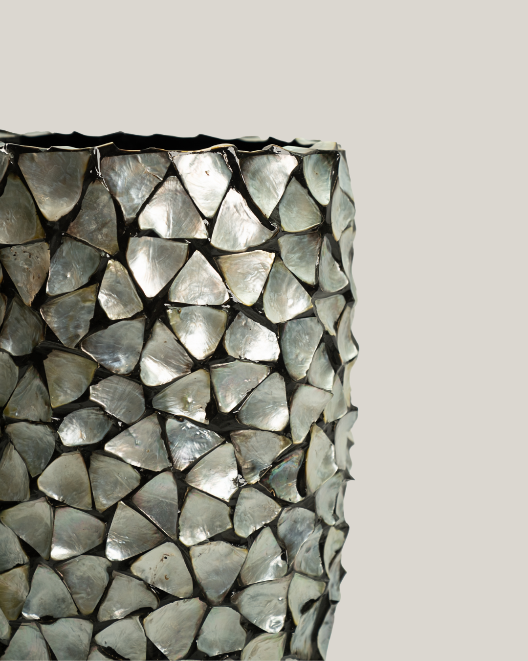 Teardrop Silver Blue