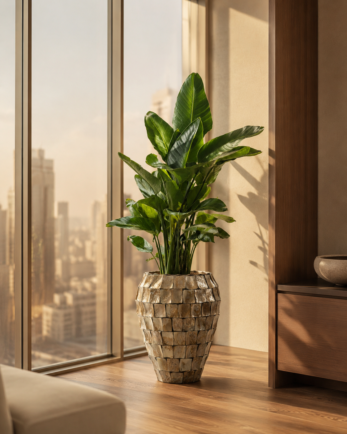 Alibaba Oval Brown