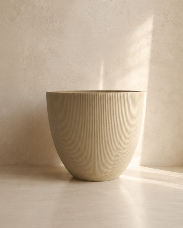 GD Egg Pot White