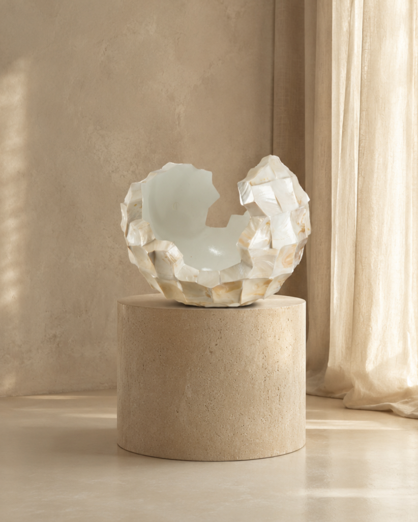 Broken Egg MOP White