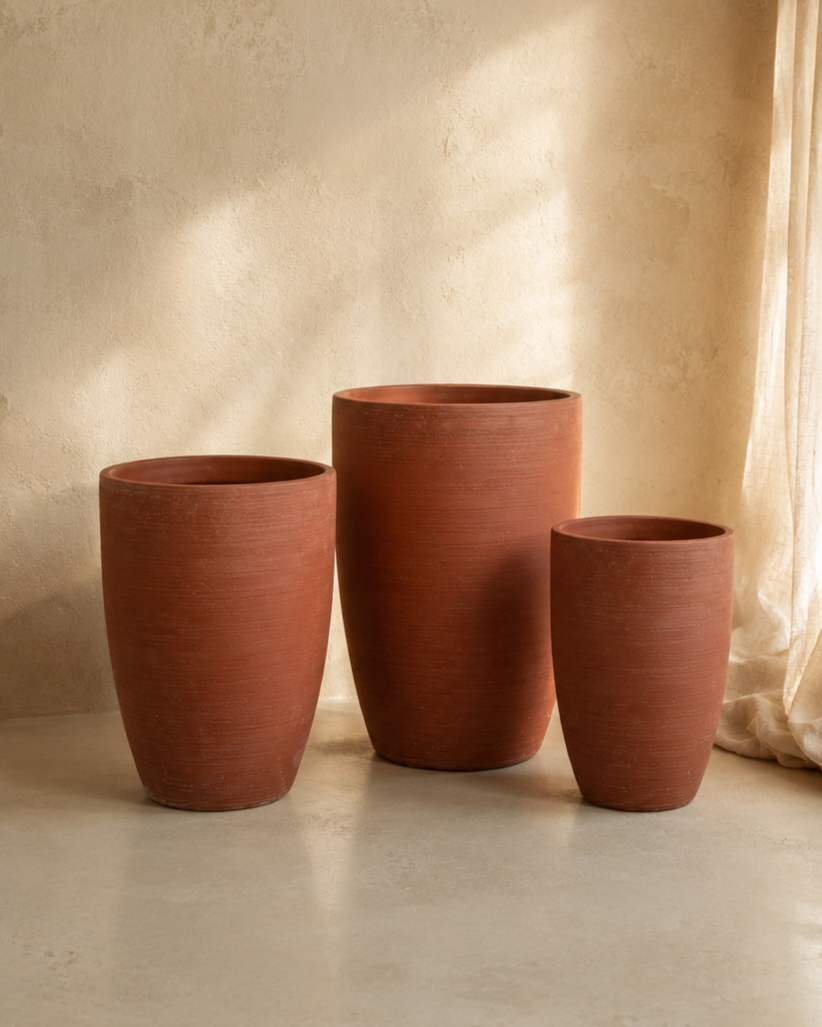 Esben Fiber Clay Planter