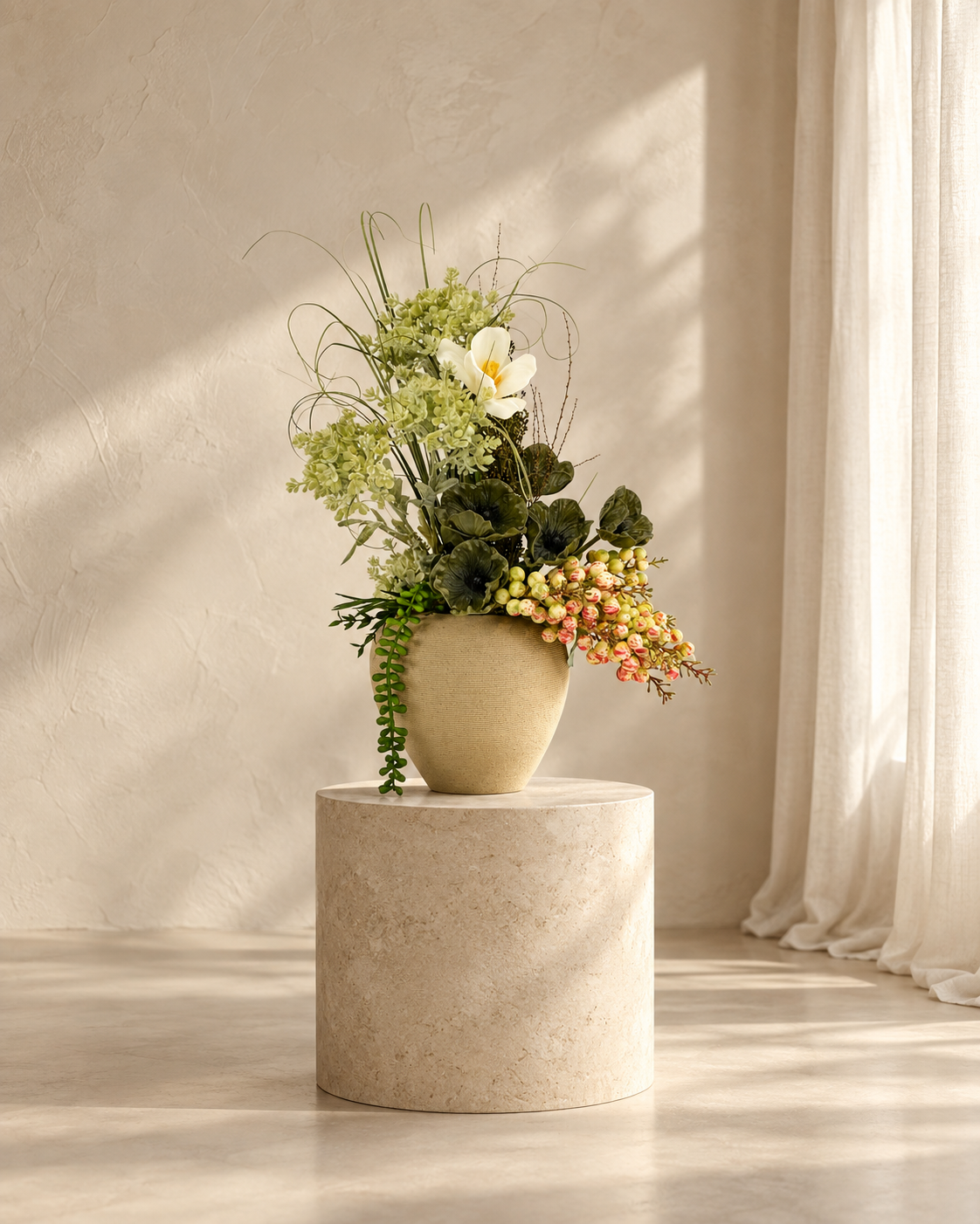 Verdant Reverie Artificial Floral Arrangement