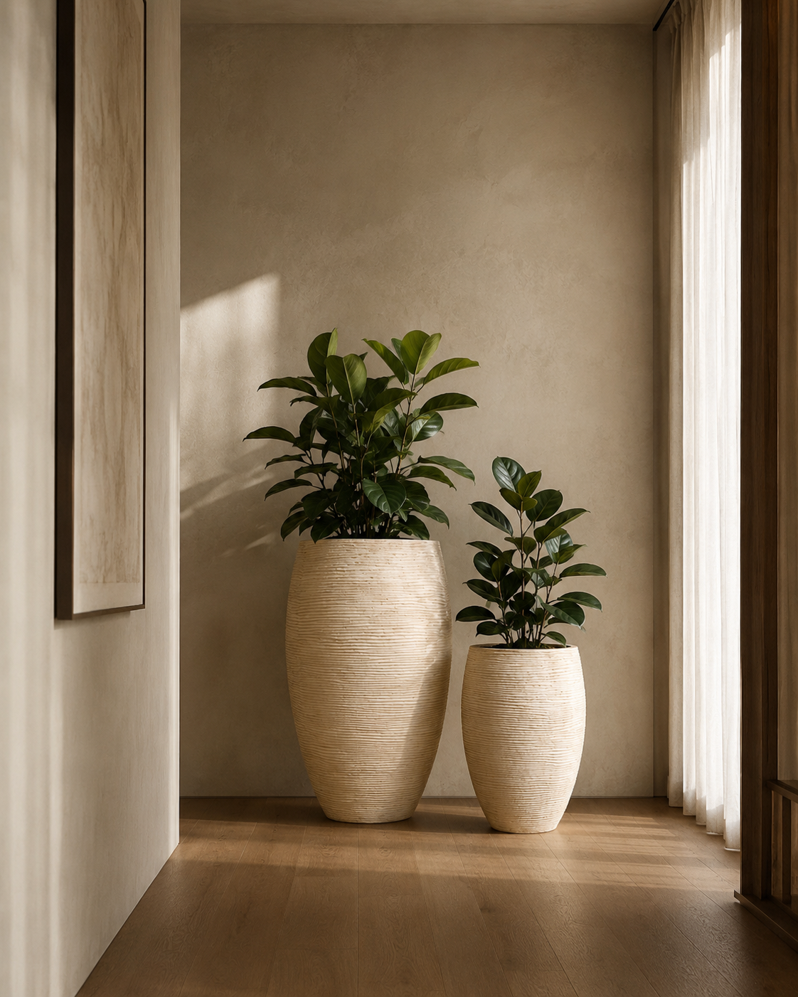 Liner Ribbed Planter