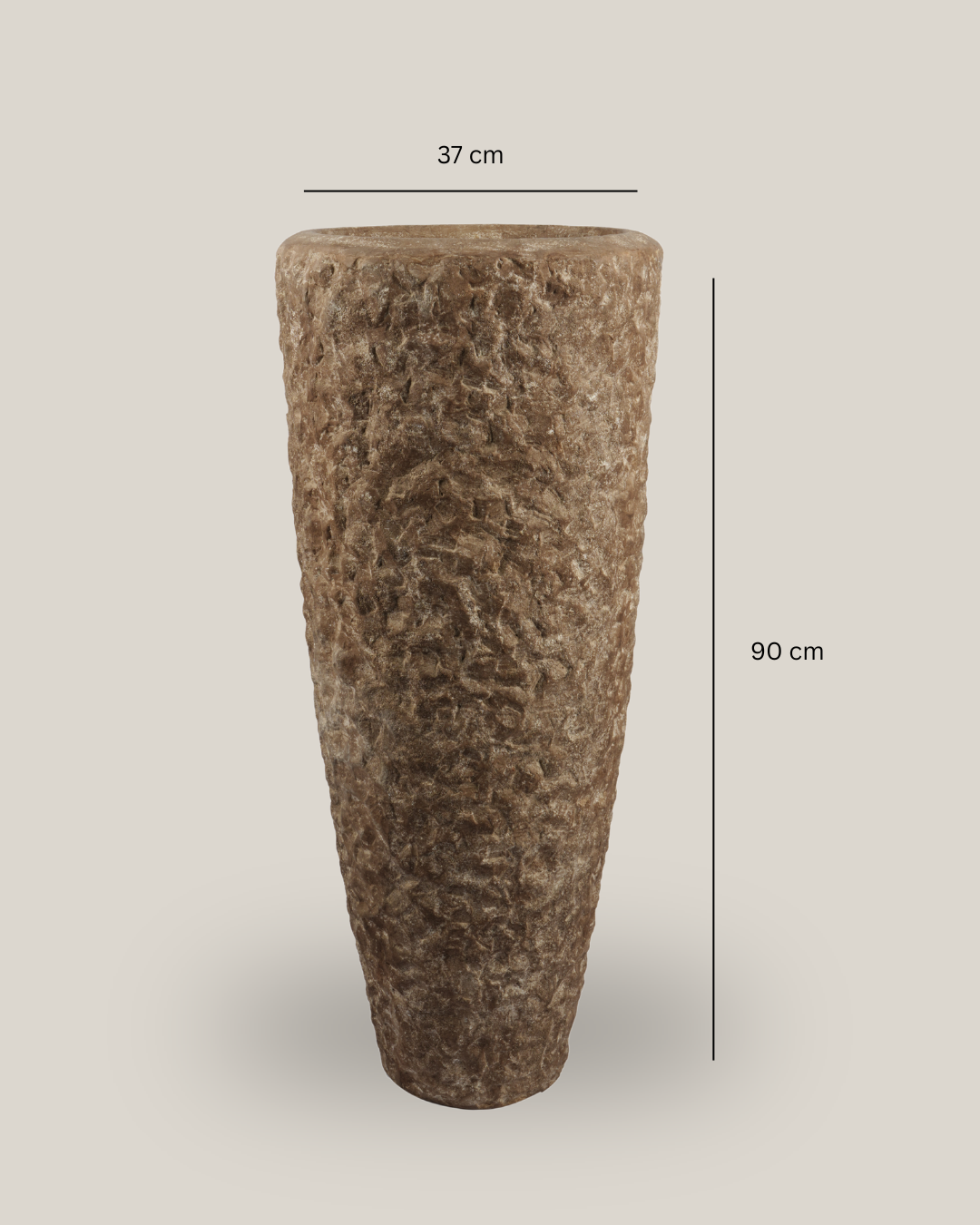 Tapered Chisle Conical Planter