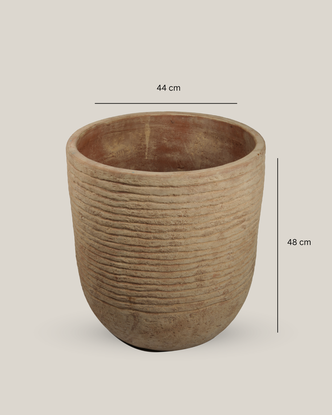 Tall Egg Pot Horizontal