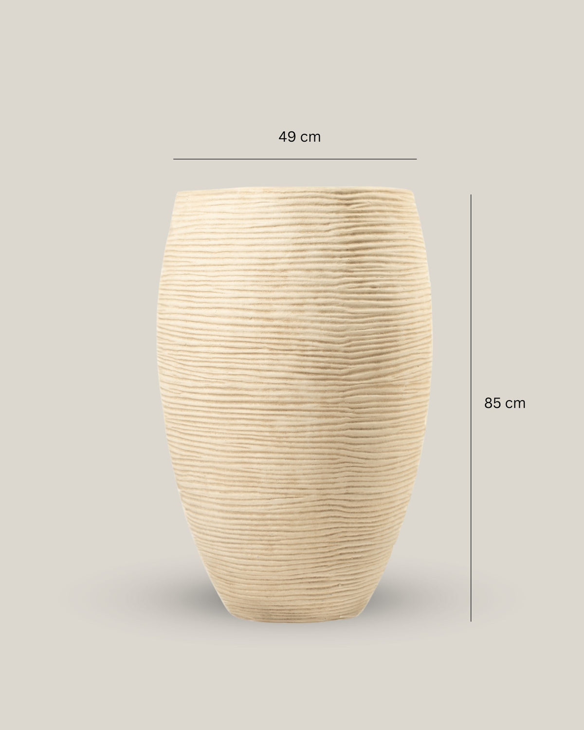 Liner Ribbed Planter