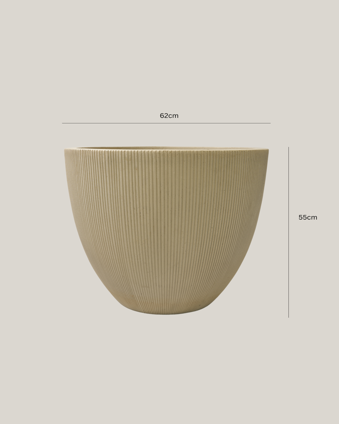 GD Egg Pot White