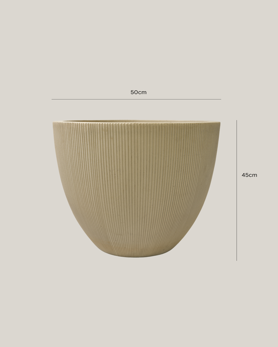 GD Egg Pot White