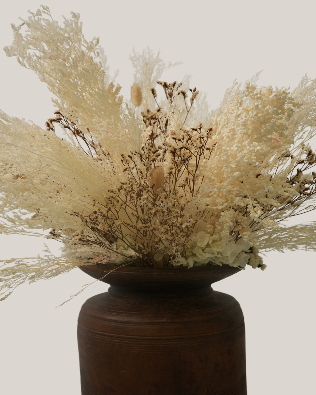 Ivory Dried Floral Arrangement