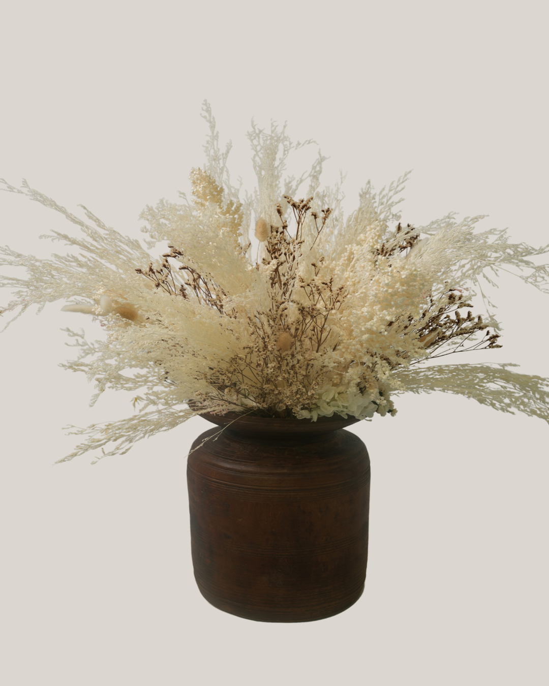 Ivory Dried Floral Arrangement