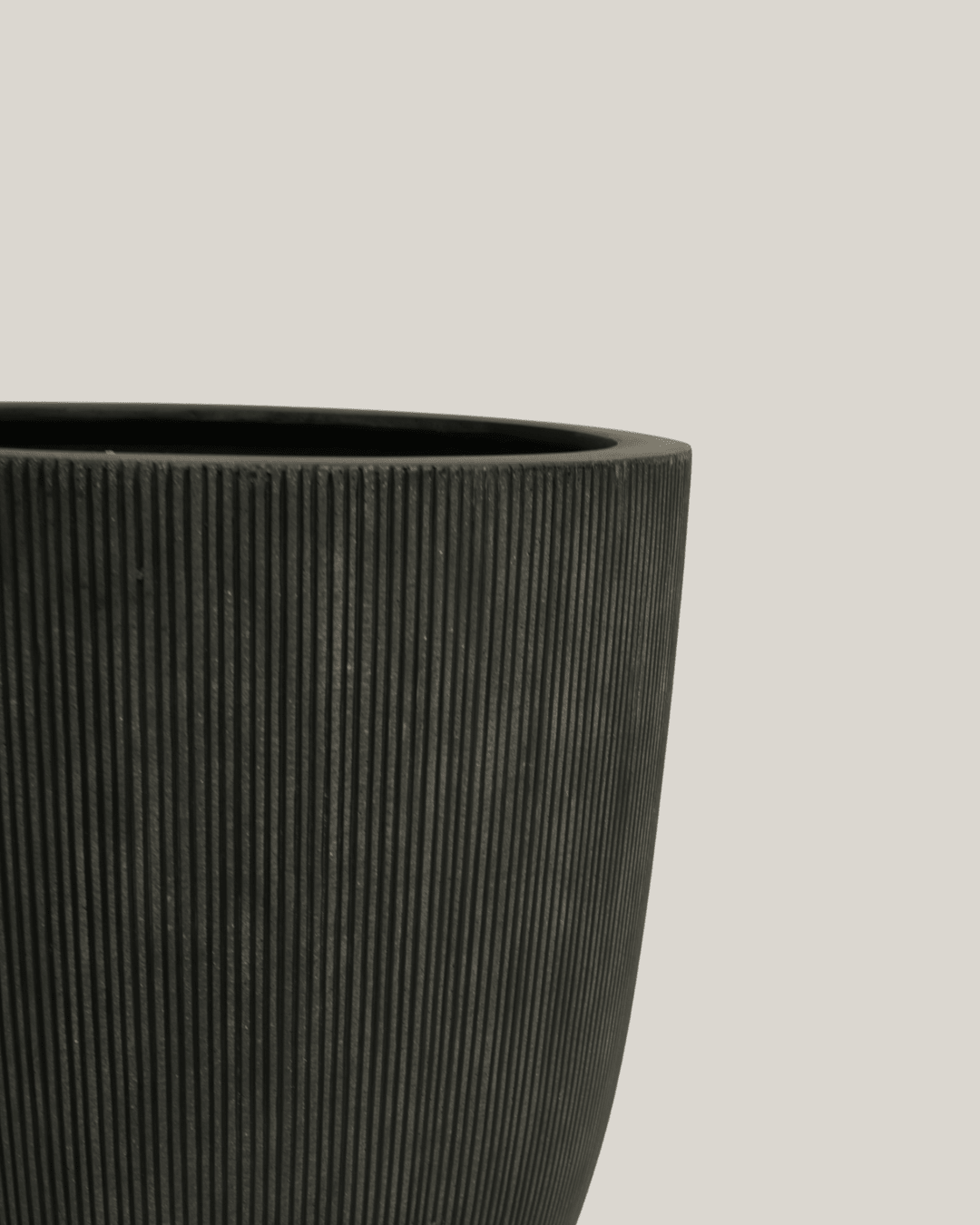 GD Tall Egg Pot Black - Folivana Store