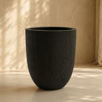 GD Tall Egg Pot Black - Folivana Store