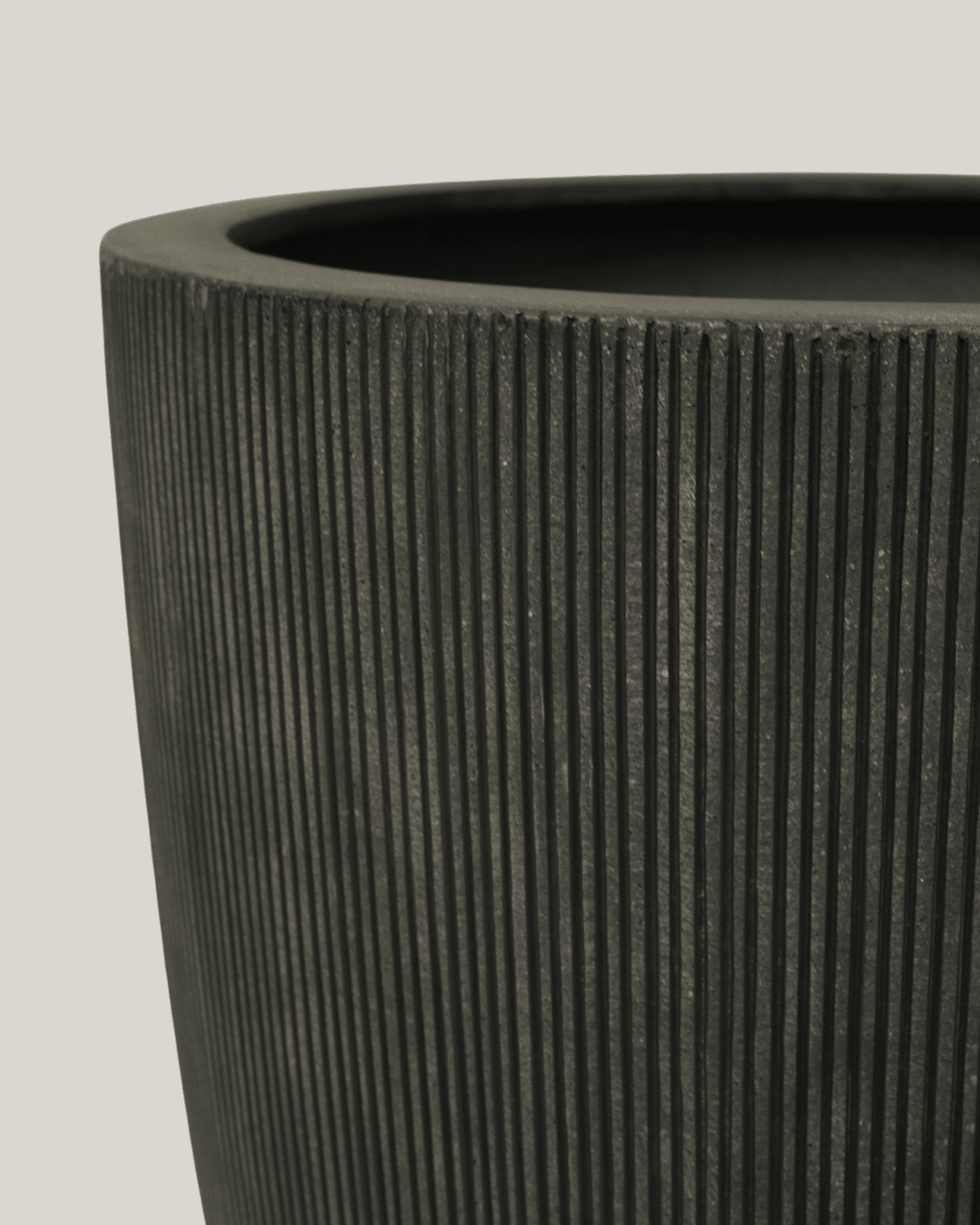 GD Tall Egg Pot Black - Folivana Store
