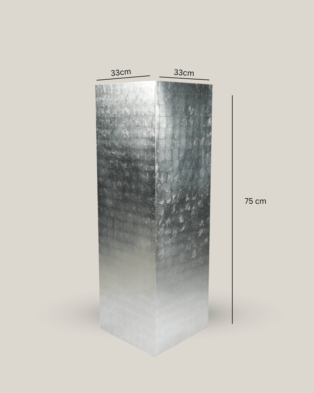 High Cube Metalic Leaf - Folivana Store