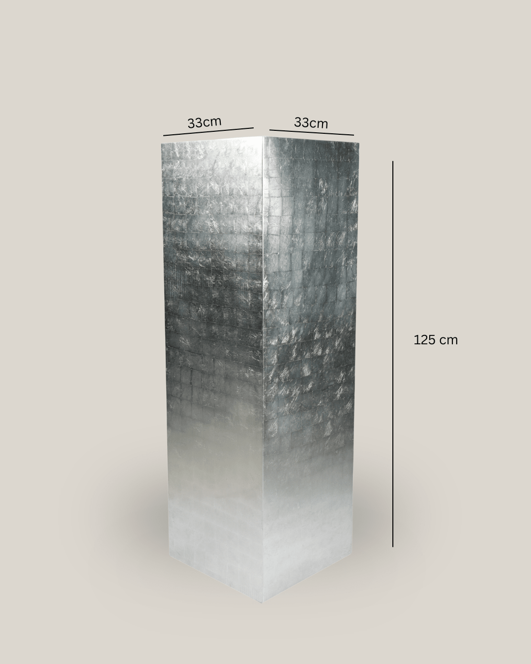 High Cube Metalic Leaf - Folivana Store