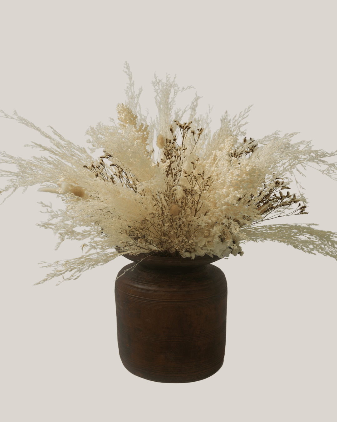 Ivory Dried Floral Arrangement - Folivana Store