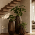 Redrop Quill Planter – Wood Look - Folivana Store