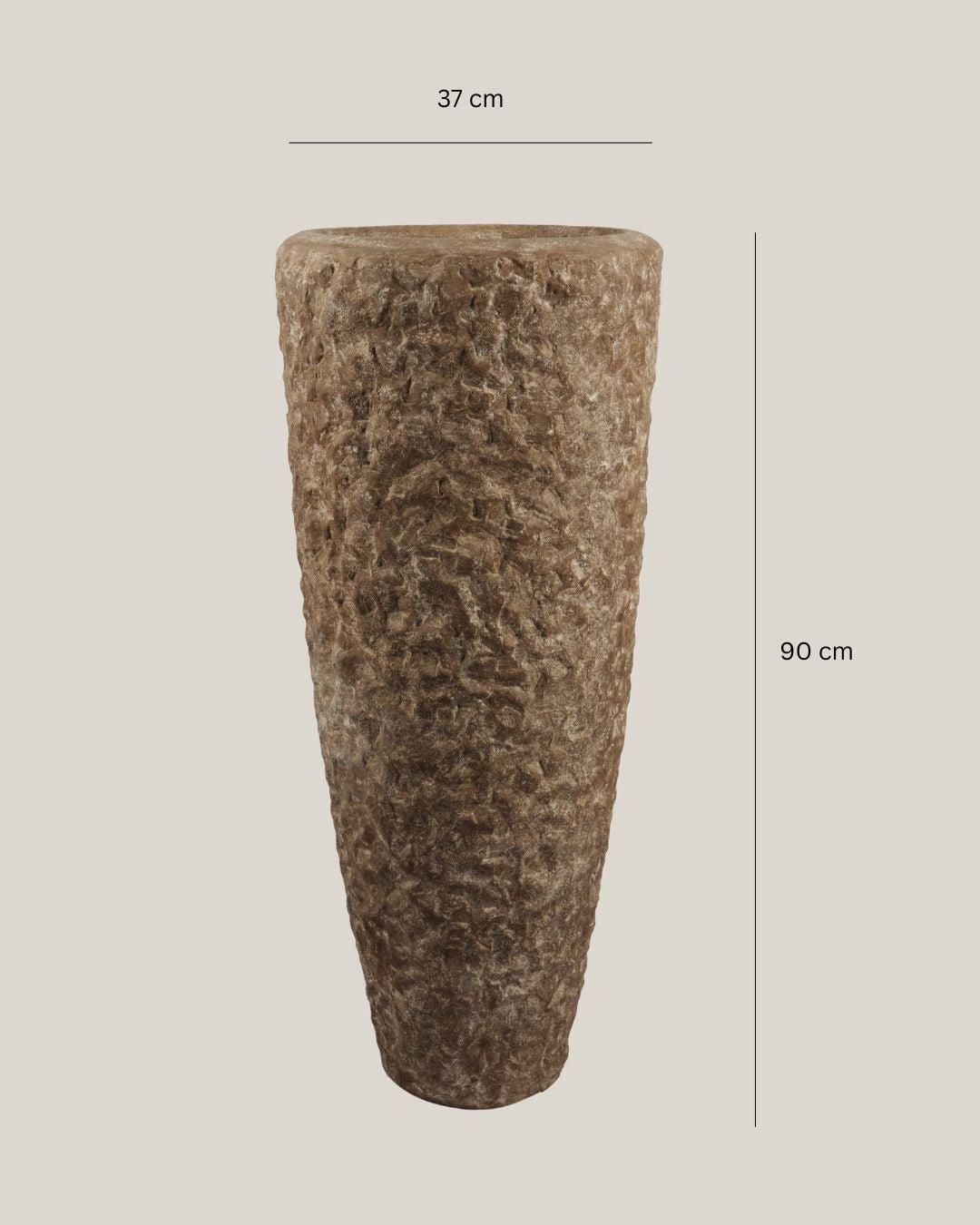 Tapered Chisle Conical Planter - Folivana Store